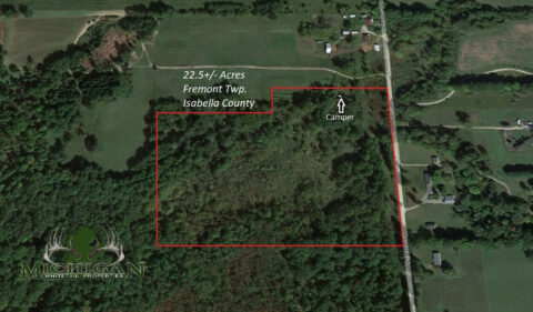 Hunting Land For Sale In Isabella County 22.5 Acres | Property ID: 23266